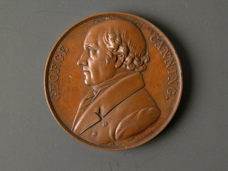 Commemorative medal - The Rt Hon. George Canning, MP (1770-1827) 