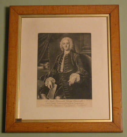 The Rt Hon. George Grenville MP (1712-1770) (after William Hoare of Bath, RA) 