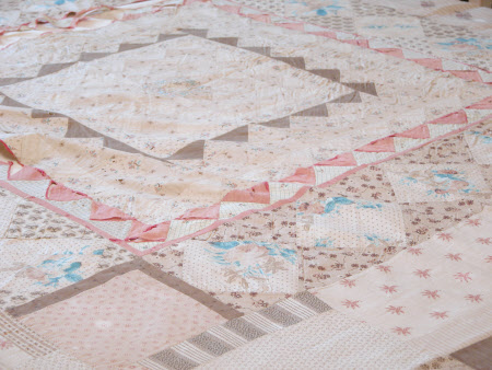 Patchwork bedspread