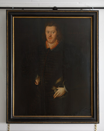 Sir Peter Legh IX (1563-1636), aged 28