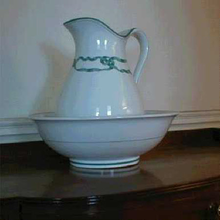 Ewer and basin