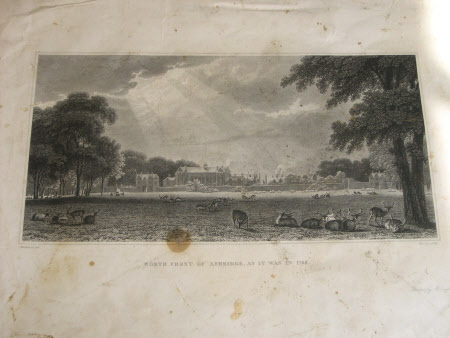 North Front of Ashridge, Lincolnshire: circa 1768 (after Frederick Mackenzie)