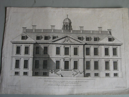 An Elevation, South Front, Belton House, Lincolnshire