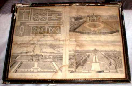 Four View of Belton House and Gardens, Lincolnshire
