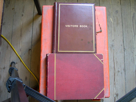 Visitors' book
