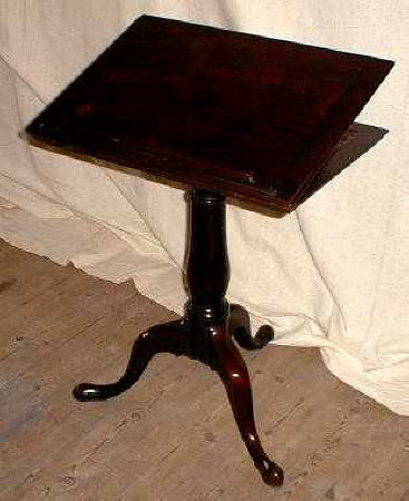 Reading table