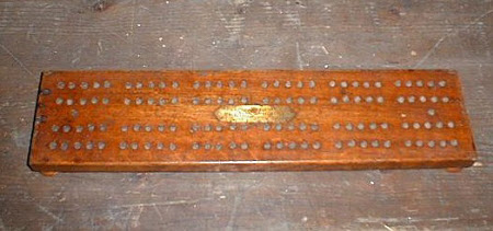 Cribbage board