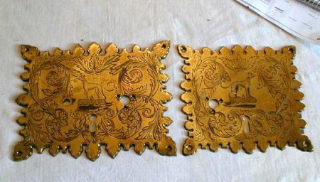Lock plate
