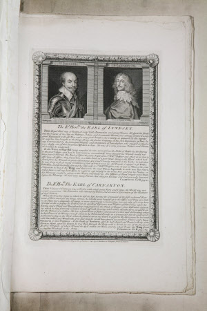 Admiral Robert Bertie, 1st Earl of Lindsey (1582-1642) and Robert Dormer, Earl of Carnarvon ...