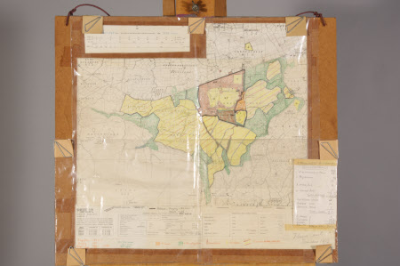Map of the Florence Court estate, County Fermanagh, Northern Ireland.