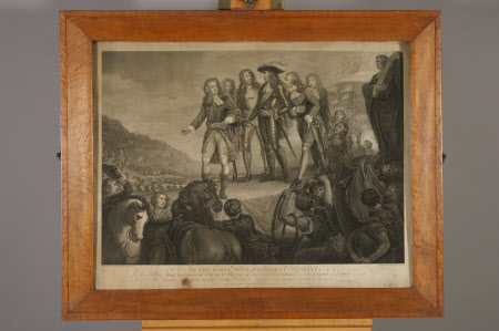The Landing of William Prince of Orange at Torbay on November 5th 1688 (after James Northcote RA)