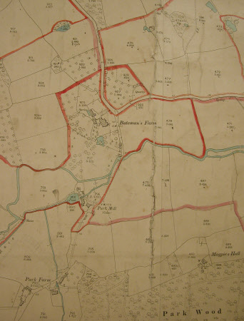 Map of Burwash and surrounding country. 761254 | National Trust Collections