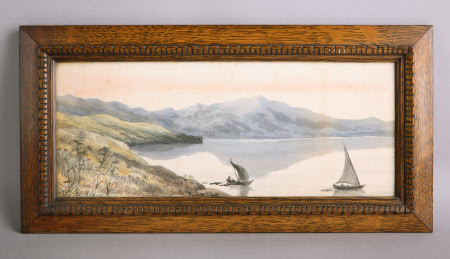 Two Sailing Boats on a Lake