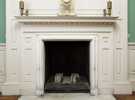 Chimneypiece, White Room, Dunham Massey