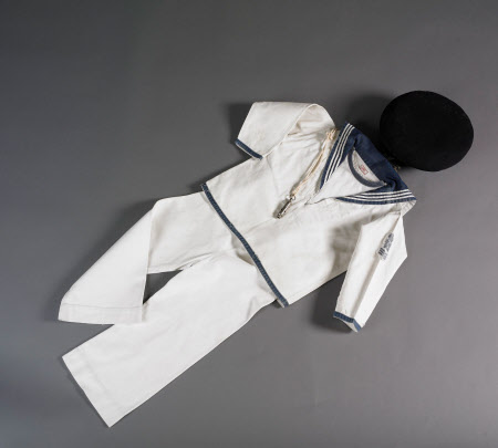 Boy's sailor suit vest