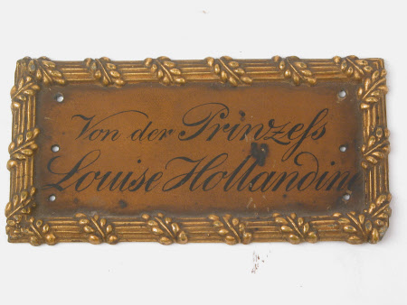 Brass plate