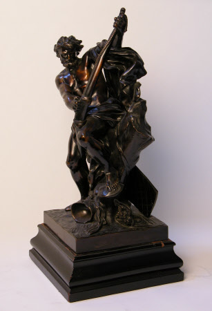 Figure of a soldier bending his bow