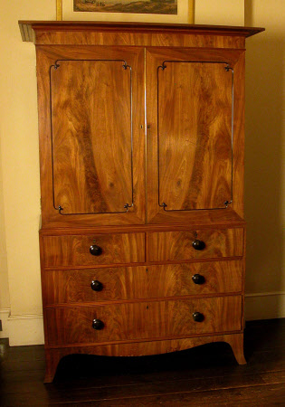 Linen press
