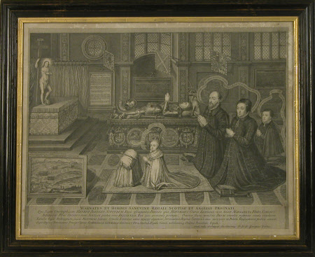 The Memorial of Lord Darnley (after Livinus De Vogelaare) 