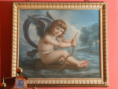 Henry Merrick Hoare (1770-1856) or Sir Henry Hugh Hoare, 3rd Bt (1762-1841) as Cupid rowing with ...