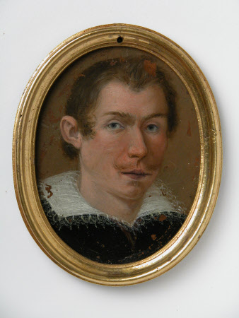 An Unknown Young man dressed in Black