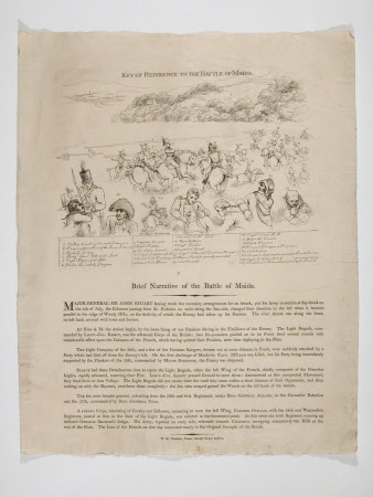 Battle of Maida, southern Italy, 1806