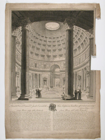 Interior of the Pantheon, Rome 