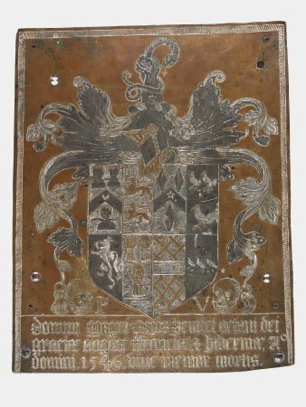 Armorial plate