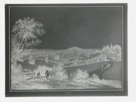 View Looking Towards King Alfred's Tower (after Nicholson)