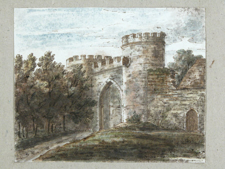 Castellated Gateway, Stourhead