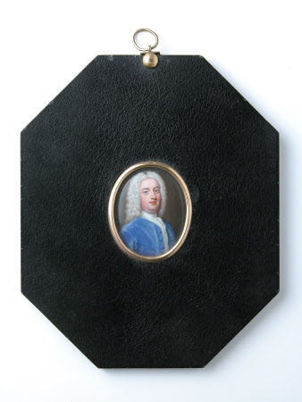 An Unknown Man in a Blue Velvet Coat