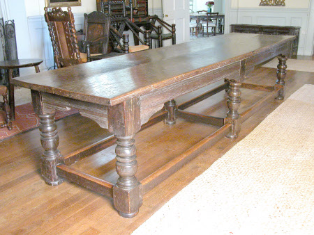 'refectory' table