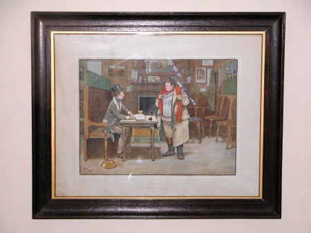 The Two Wellers at the Blue Boar from The Pickwick Papers by Charles Dickens
