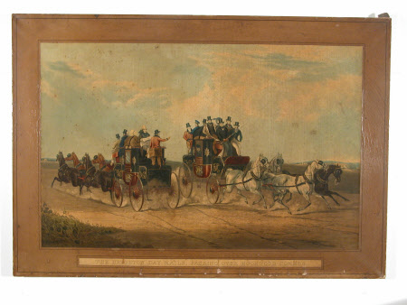 The Brighton Day Mails Passing over Hookwood Common (after William Joseph Shayer)