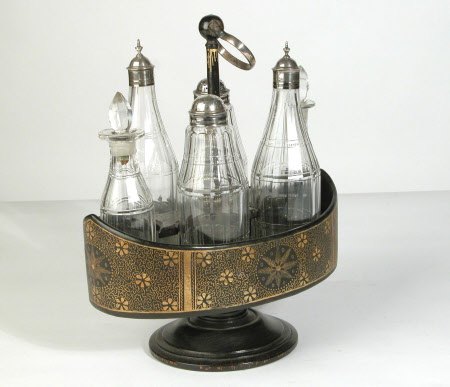 Condiment set stand