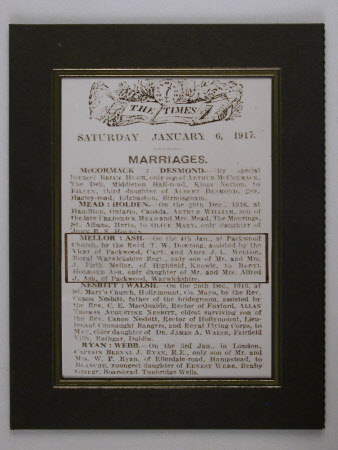 Newspaper cutting