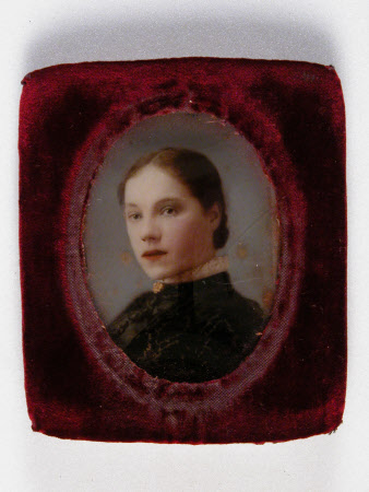 Painted glass picture