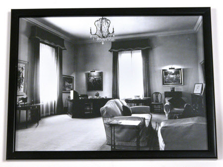 Sir George Peter Labouchere CBE, KCMG (1905-1999) in Drawing Room of an Ambassadorial Residence 