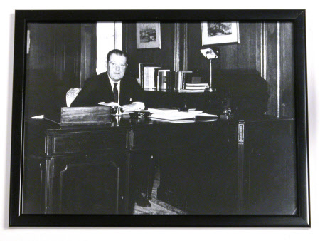 Sir George Peter Labouchere CBE, KCMG (1905-1999) in Drawing Room of an Ambassadorial Residence