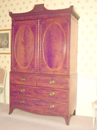 Linen press