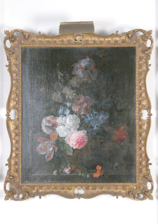 Still-life with Roses, Tulips, Hyacinths and other Flowers in a Classical Urn