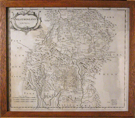 Map of Westmorland