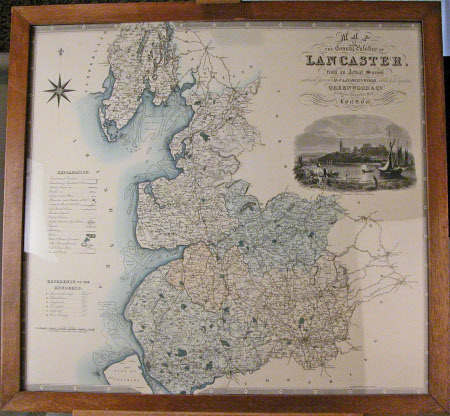 Map of the County Palatine of Lancaster 
