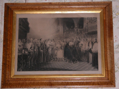 The coronation of Queen Victoria (1819-1901) (after Edmund Thomas Parris) 
