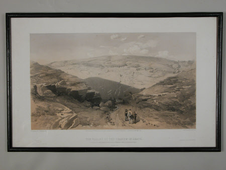 The Valley of the Shadow of Death. Caves in the Woronzoff road behind the 21 gun battery