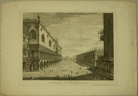 A view of little St. Marks Place at Venice to the sea