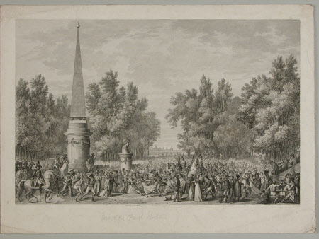 Fête de Virgile À Mantoue, Le 24 Vendemiaire An VI (after Carle Vernet) 