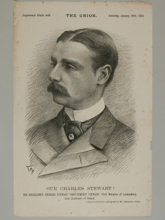 Seven prints by Richard Thomas Moynan 'Lex' (Dublin 1856 - Dublin 1906)