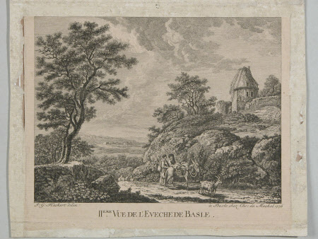 View of Basle (after Johann Gottlieb Hackert) 