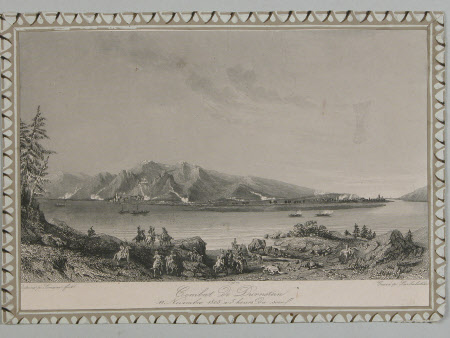 Combat de Durnstein 11 Novembre 1805, a 5 heurs du soir (after Jean Antoine Simeon Fort)